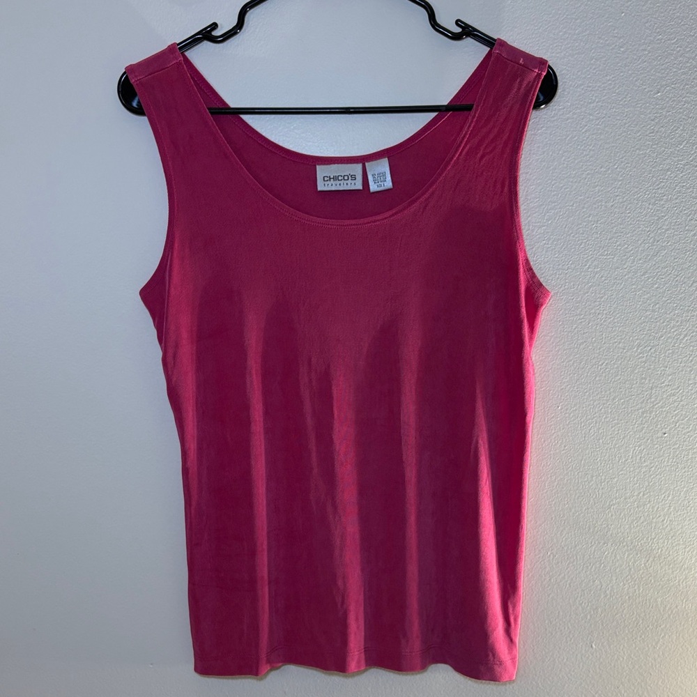 Chico's Vibrant Pink Sleeveless Top